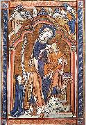 unknow artist Amesbury Psalter painting